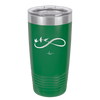 Infinity Symbol with Birds - Laser Engraved Stainless Steel Drinkware - 1566 -