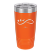 Infinity Symbol with Birds - Laser Engraved Stainless Steel Drinkware - 1566 -