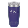Infinity Symbol with Birds - Laser Engraved Stainless Steel Drinkware - 1566 -