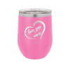 Love You More - Laser Engraved Stainless Steel Drinkware - 1569 -