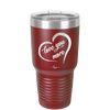 Love You More - Laser Engraved Stainless Steel Drinkware - 1569 -