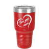 Love You More - Laser Engraved Stainless Steel Drinkware - 1569 -