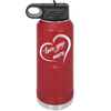 Love You More - Laser Engraved Stainless Steel Drinkware - 1569 -