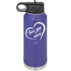 Love You More - Laser Engraved Stainless Steel Drinkware - 1569 -