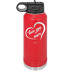 Love You More - Laser Engraved Stainless Steel Drinkware - 1569 -