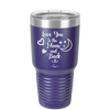 Love You to the Moon and Back - Laser Engraved Stainless Steel Drinkware - 1570 -
