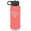 Love You to the Moon and Back - Laser Engraved Stainless Steel Drinkware - 1570 -