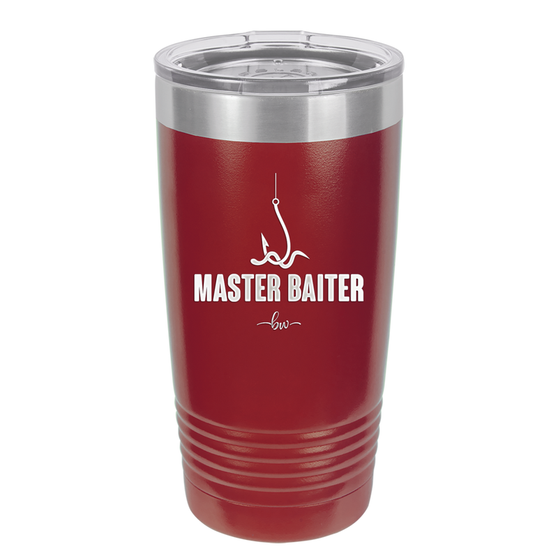 Master Baiter - Laser Engraved Stainless Steel Drinkware - 1571 -