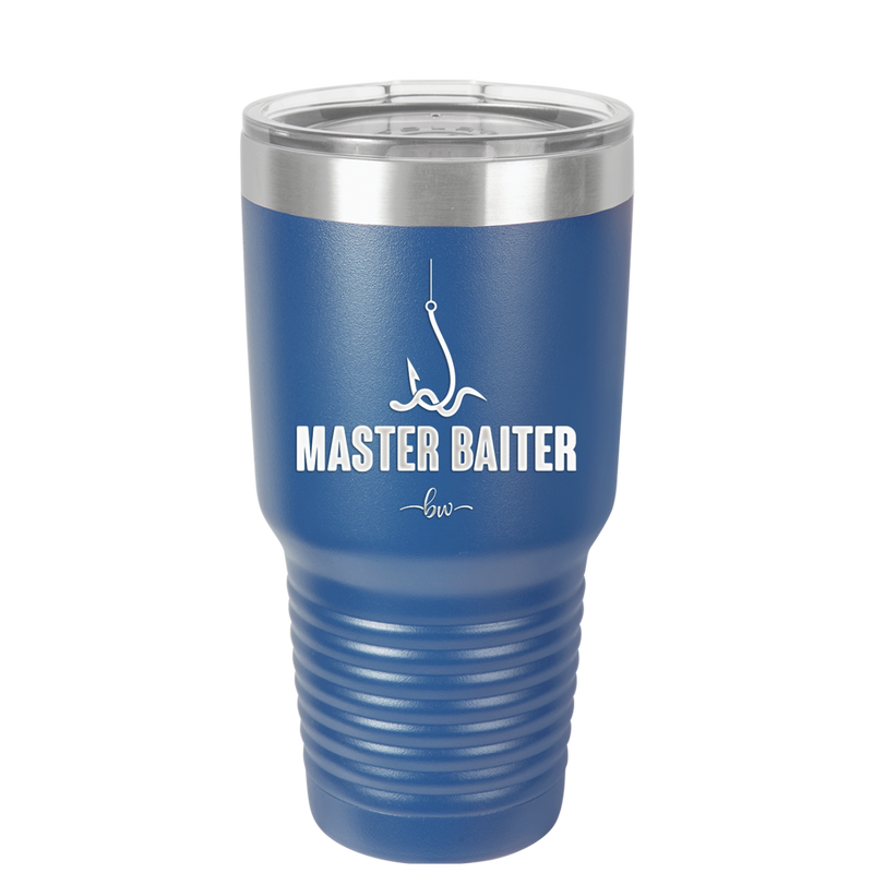 Master Baiter - Laser Engraved Stainless Steel Drinkware - 1571 -