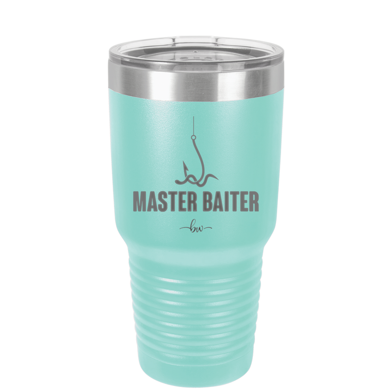 Master Baiter - Laser Engraved Stainless Steel Drinkware - 1571 -