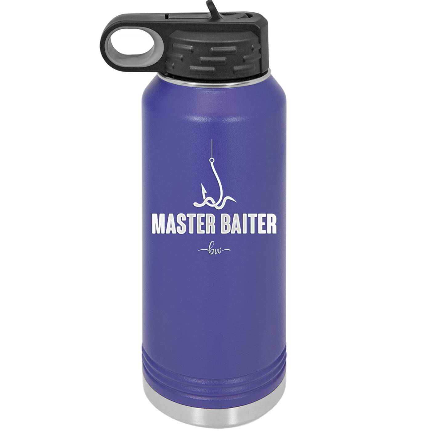Master Baiter - Laser Engraved Stainless Steel Drinkware - 1571 -