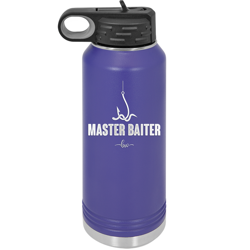 Master Baiter - Laser Engraved Stainless Steel Drinkware - 1571 -