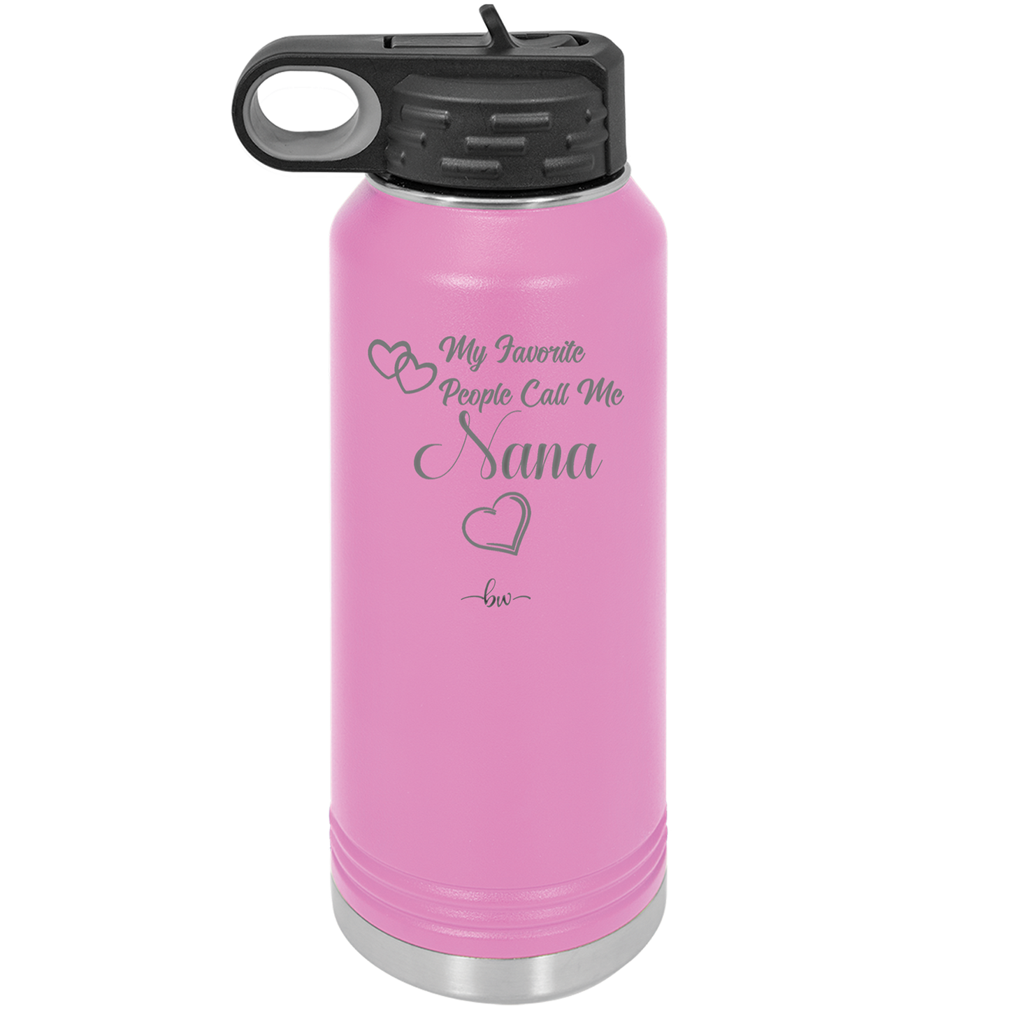 My Favorite People Call Me Nana - Laser Engraved Stainless Steel Drinkware - 1580 -