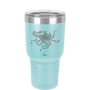 Octopus - Laser Engraved Stainless Steel Drinkware - 1582 -
