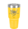 Octopus - Laser Engraved Stainless Steel Drinkware - 1582 -