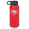 Octopus - Laser Engraved Stainless Steel Drinkware - 1582 -