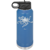 Octopus - Laser Engraved Stainless Steel Drinkware - 1582 -