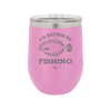 I'd Rather Be Fishing Flounder - Laser Engraved Stainless Steel Drinkware - 1587 -