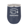 I'd Rather Be Fishing Flounder - Laser Engraved Stainless Steel Drinkware - 1587 -