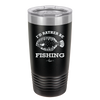 I'd Rather Be Fishing Flounder - Laser Engraved Stainless Steel Drinkware - 1587 -