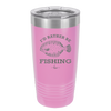 I'd Rather Be Fishing Flounder - Laser Engraved Stainless Steel Drinkware - 1587 -