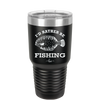I'd Rather Be Fishing Flounder - Laser Engraved Stainless Steel Drinkware - 1587 -