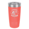 I'd Rather Be Fishing Muskie - Laser Engraved Stainless Steel Drinkware - 1588 -