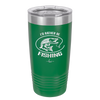 I'd Rather Be Fishing Muskie - Laser Engraved Stainless Steel Drinkware - 1588 -