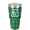I'd Rather Be Fishing Muskie - Laser Engraved Stainless Steel Drinkware - 1588 -