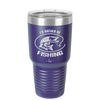 I'd Rather Be Fishing Muskie - Laser Engraved Stainless Steel Drinkware - 1588 -