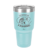 I'd Rather Be Fishing Muskie - Laser Engraved Stainless Steel Drinkware - 1588 -