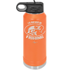 I'd Rather Be Fishing Muskie - Laser Engraved Stainless Steel Drinkware - 1588 -
