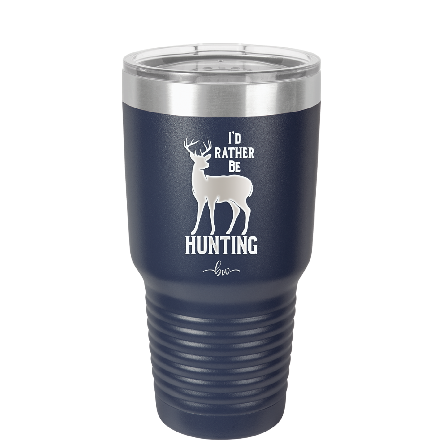 I'd Rather Be Hunting - Laser Engraved Stainless Steel Drinkware - 1589 -