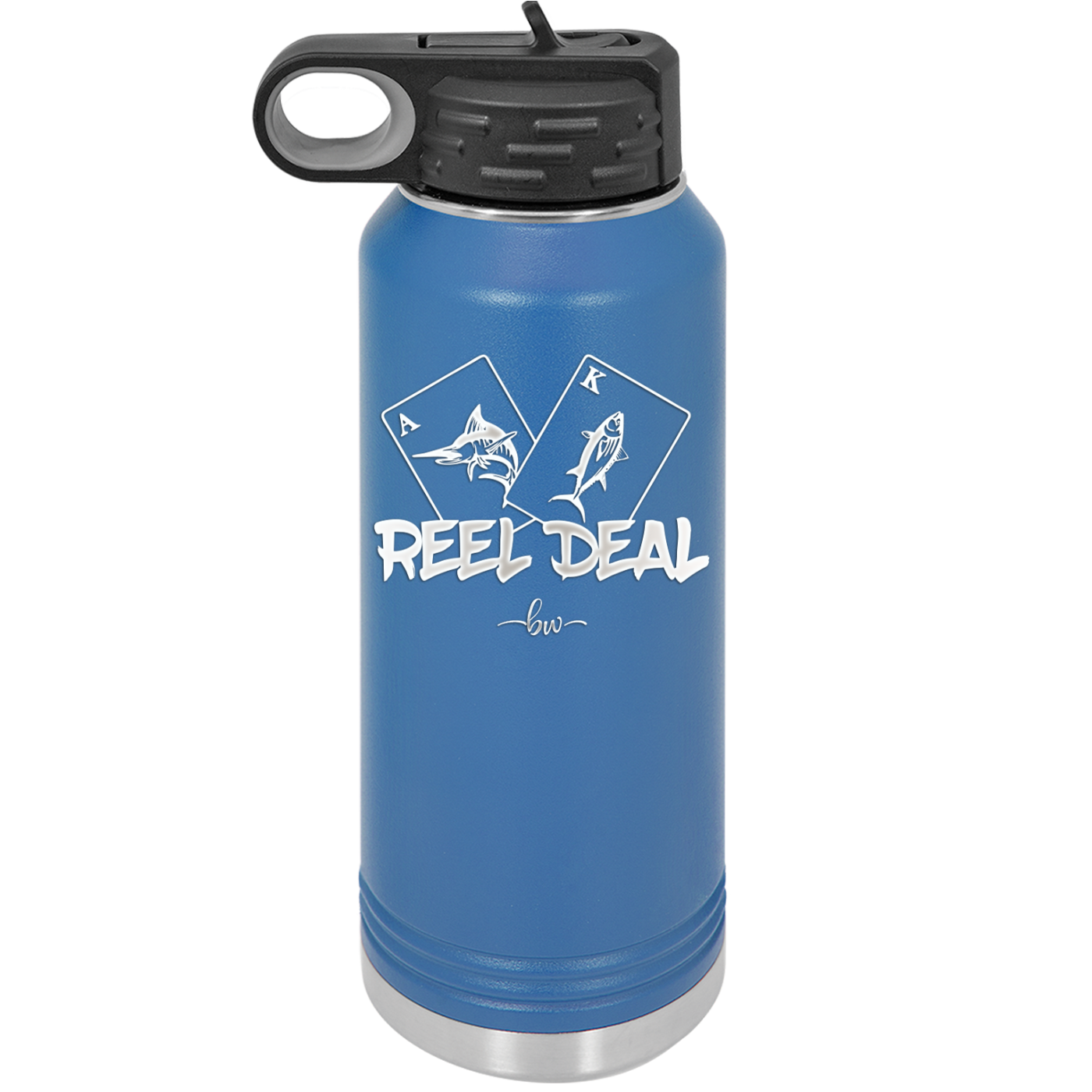 Reel Deal - Laser Engraved Stainless Steel Drinkware - 1590 -