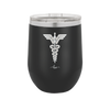 RN Wonder Woman Caduceus - Laser Engraved Stainless Steel Drinkware - 1592 -