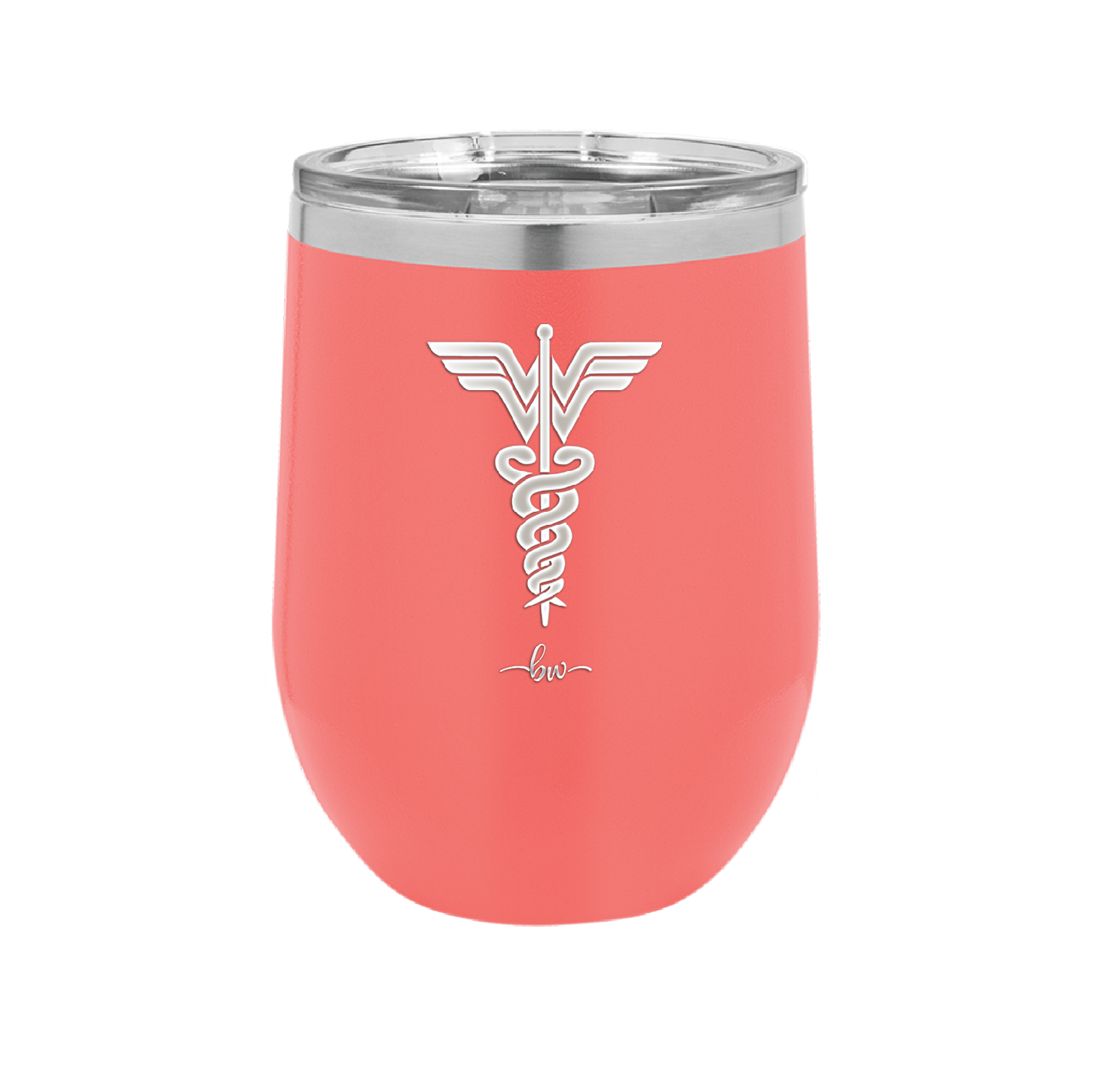 RN Wonder Woman Caduceus - Laser Engraved Stainless Steel Drinkware - 1592 -