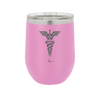 RN Wonder Woman Caduceus - Laser Engraved Stainless Steel Drinkware - 1592 -