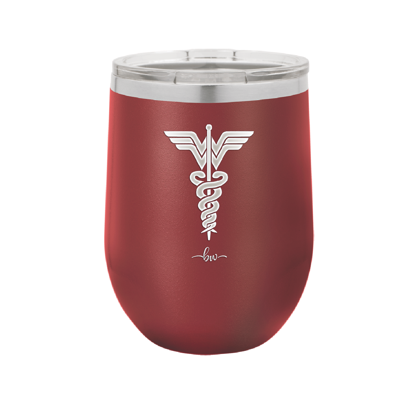RN Wonder Woman Caduceus - Laser Engraved Stainless Steel Drinkware - 1592 -