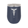RN Wonder Woman Caduceus - Laser Engraved Stainless Steel Drinkware - 1592 -