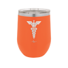 RN Wonder Woman Caduceus - Laser Engraved Stainless Steel Drinkware - 1592 -