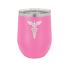 RN Wonder Woman Caduceus - Laser Engraved Stainless Steel Drinkware - 1592 -