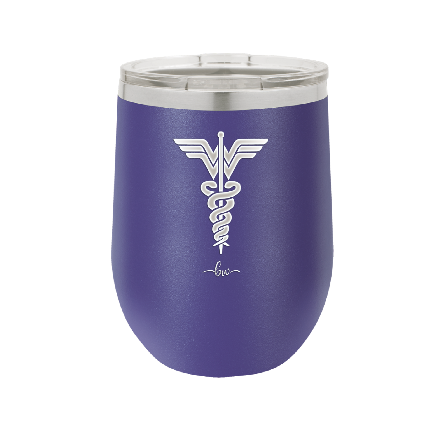 RN Wonder Woman Caduceus - Laser Engraved Stainless Steel Drinkware - 1592 -