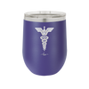 RN Wonder Woman Caduceus - Laser Engraved Stainless Steel Drinkware - 1592 -