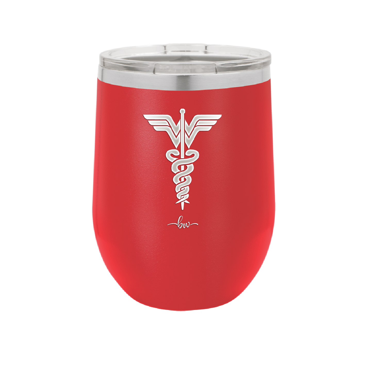RN Wonder Woman Caduceus - Laser Engraved Stainless Steel Drinkware - 1592 -