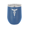 RN Wonder Woman Caduceus - Laser Engraved Stainless Steel Drinkware - 1592 -