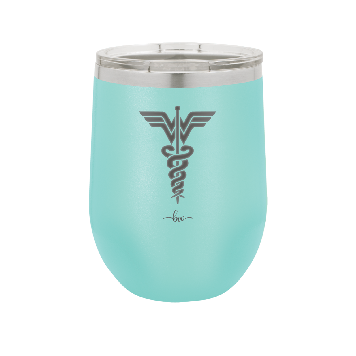 RN Wonder Woman Caduceus - Laser Engraved Stainless Steel Drinkware - 1592 -
