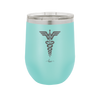 RN Wonder Woman Caduceus - Laser Engraved Stainless Steel Drinkware - 1592 -