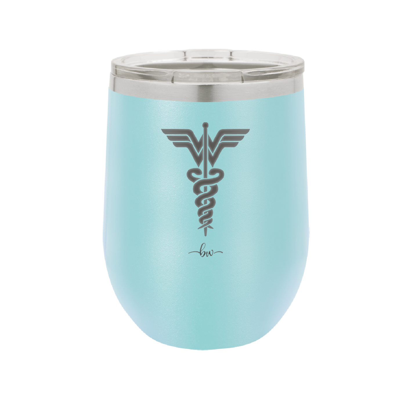 RN Wonder Woman Caduceus - Laser Engraved Stainless Steel Drinkware - 1592 -