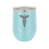 RN Wonder Woman Caduceus - Laser Engraved Stainless Steel Drinkware - 1592 -