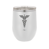 RN Wonder Woman Caduceus - Laser Engraved Stainless Steel Drinkware - 1592 -